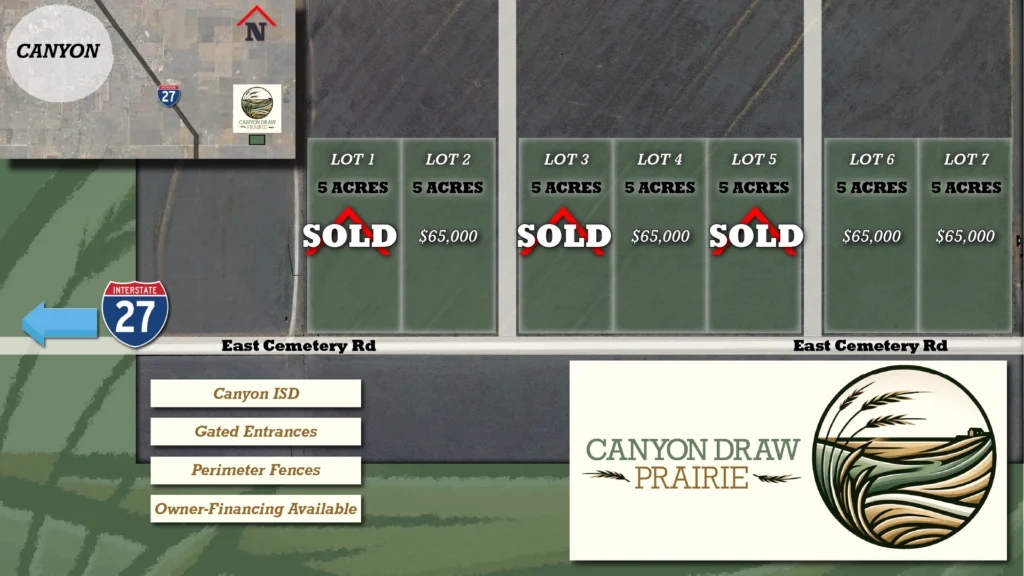 Land for sale in Canyon, TX